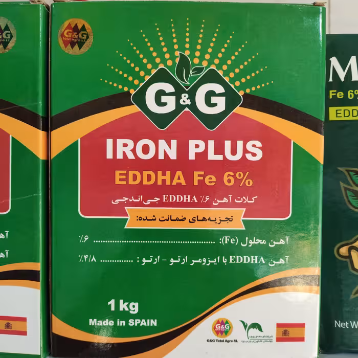 کود آهن 6 درصد جی اند جی اورتو4.8( 1کیلوگرمی)