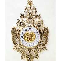 ساعت دیواری برنزی طرح شایسته