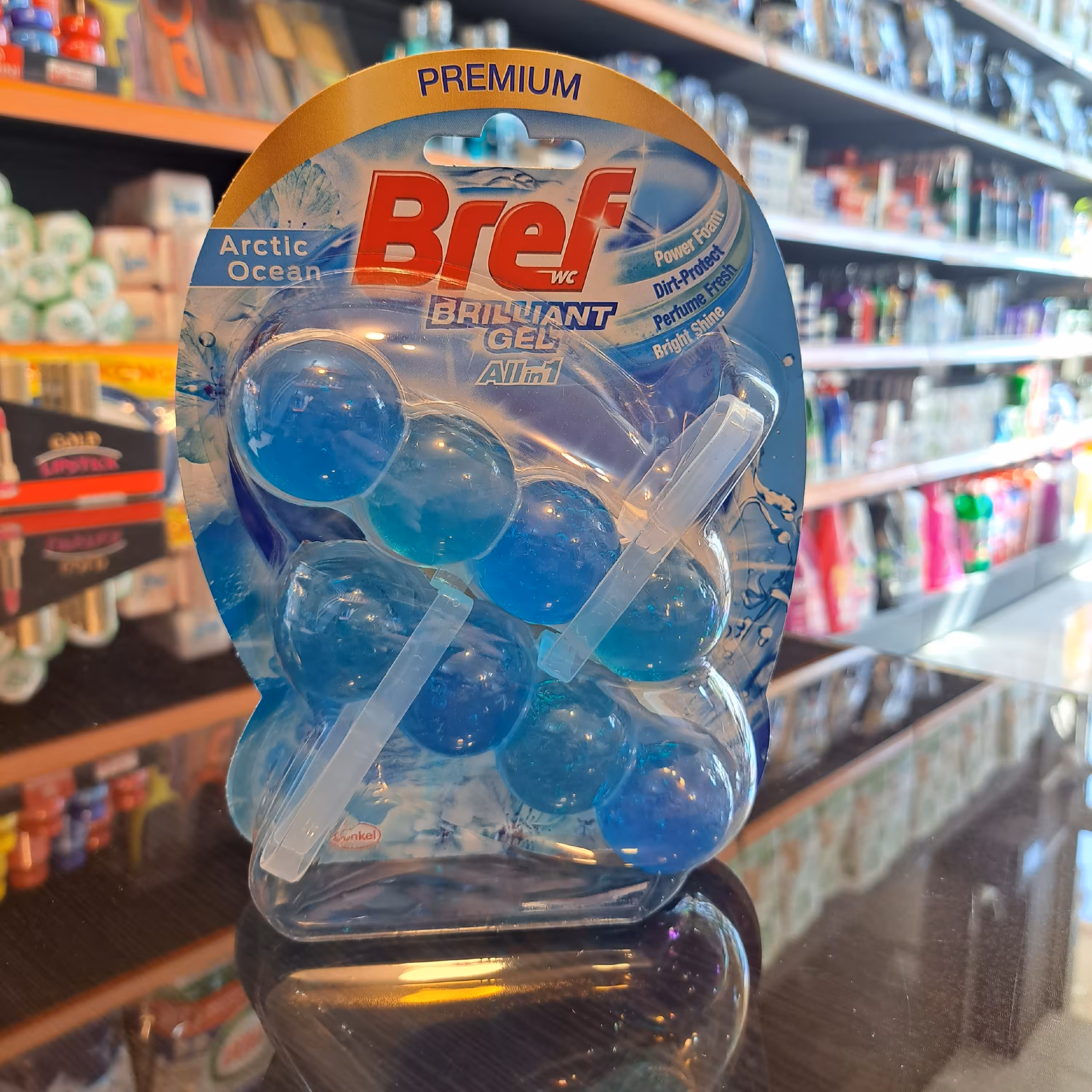 خوشبو کننده و ضد عفونی کننده توالت فرنگی برف مدل All in 1 با رایحه اقیانوس 8 عددی

