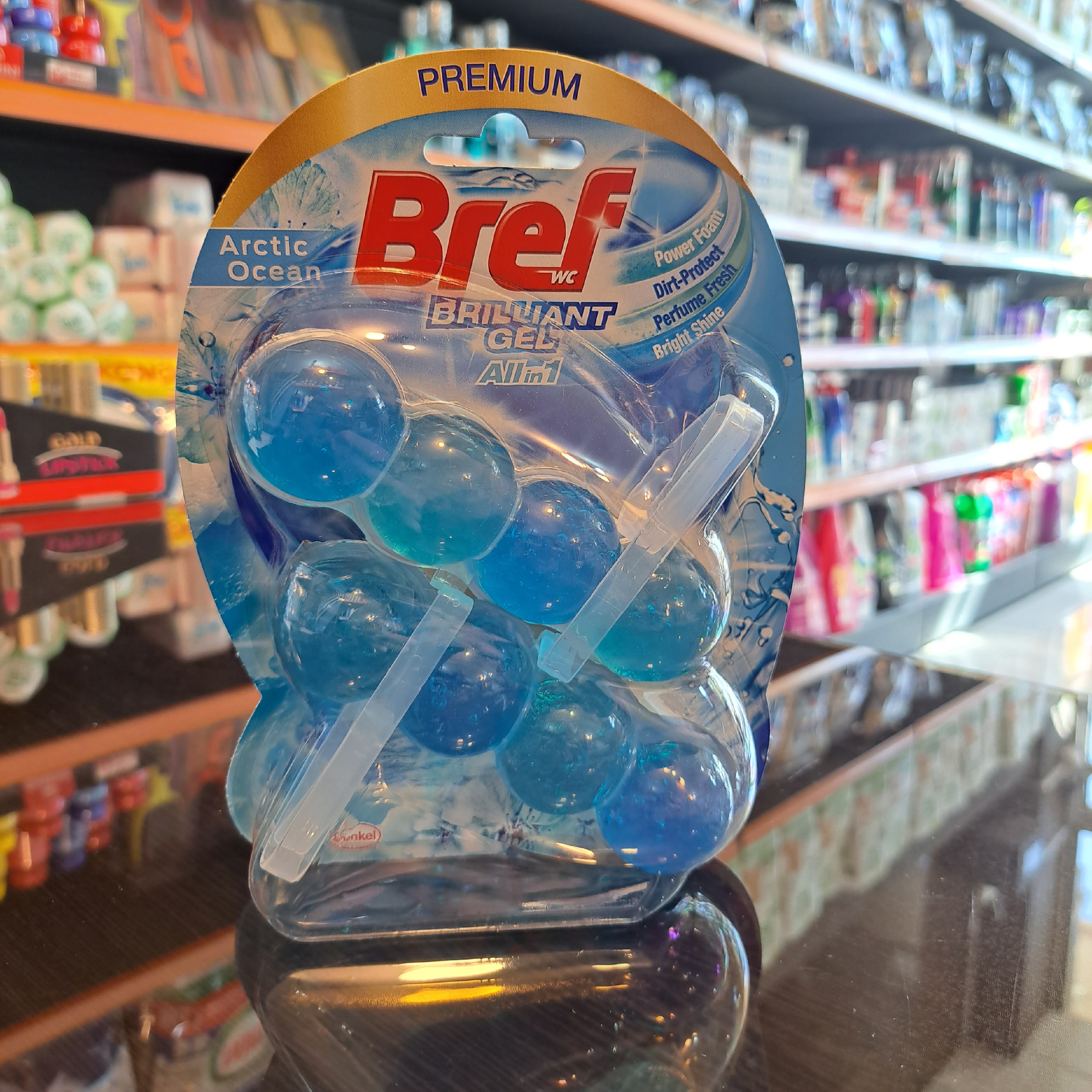 خوشبو کننده و ضد عفونی کننده توالت فرنگی برف مدل All in 1 با رایحه اقیانوس 8 عددی

