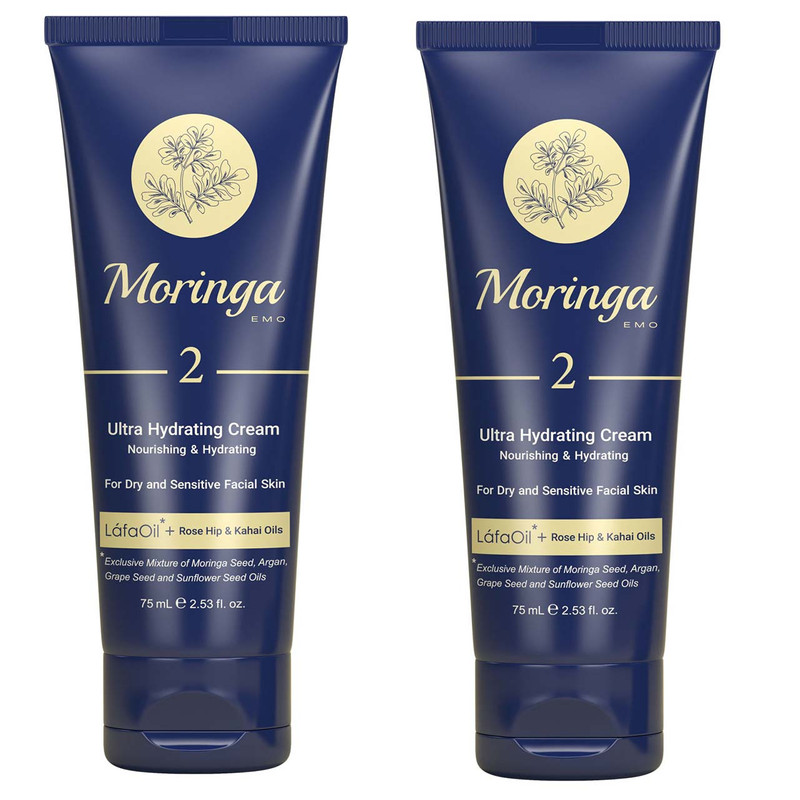 کرم آبرسان مورینگا امو مدل 02 حجم 75 میلی لیتر مجموعه 2 عددی