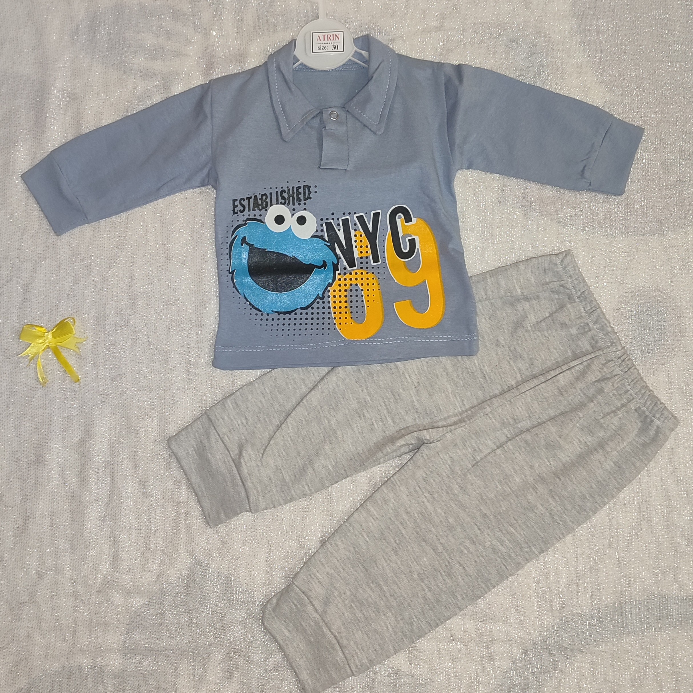 بلوز و شلوار بچه گانه سایز 30  