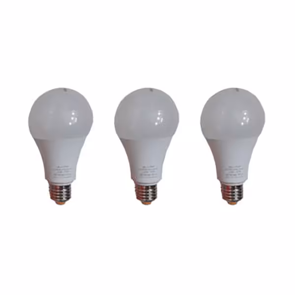 لامپ ال ای دی 9 وات نمانور مدل A60 پایه E27 بسته 3 عددی