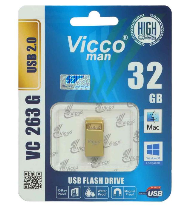 فلش مموری ویکومن مدل VC263 G USB 2.0 ظرفیت 32 گیگابایت
