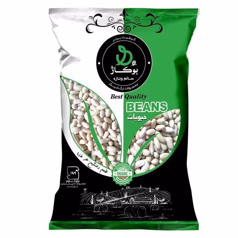 لوبیا سفید بسته بندی 700 گرمی 