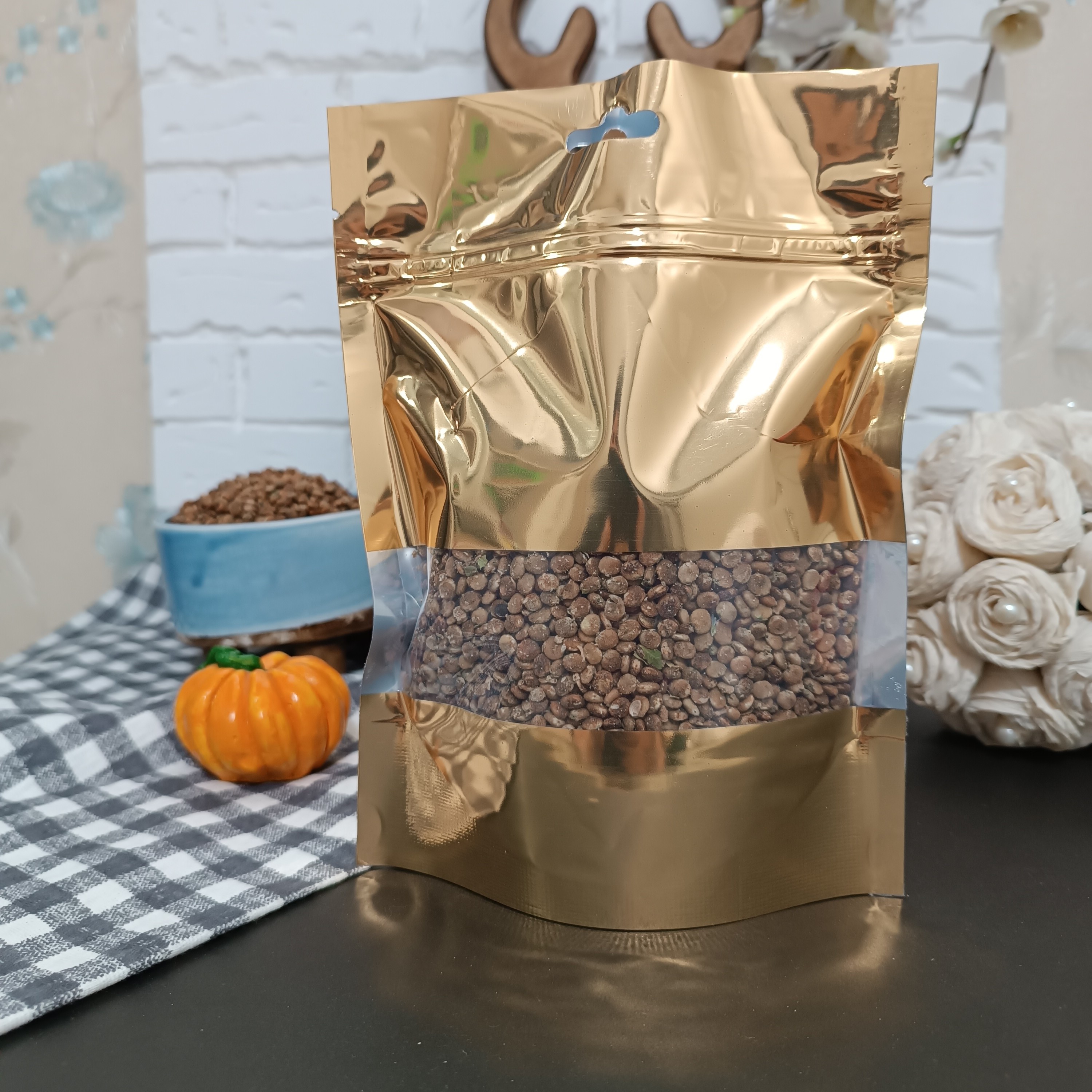 سماق قهوه ای درشت اعلا 150 گرمی