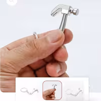 جاکلیدی جاسوییچی طرح ابزارچکش خارجی فلزی کلکسیونی کوچک کاربردی ماکت دکوری وزیبا