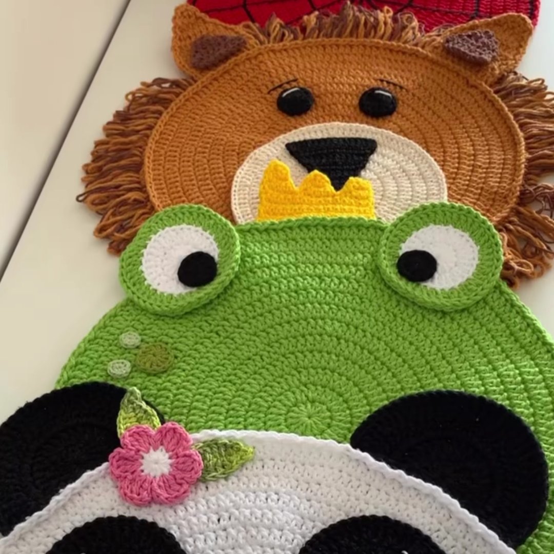 فرشینه تریکو عروسکی