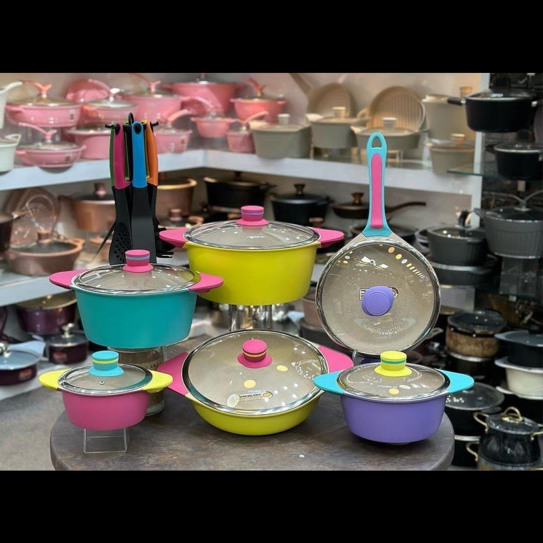 سرویس قابلمه 12 پارچه برند MOSSIO