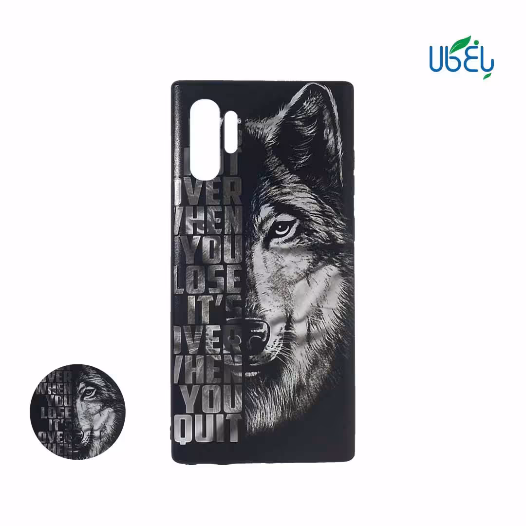 قاب طرح دار همراه با پاپ سوکت گوشی سامسونگ Note 10 Plus