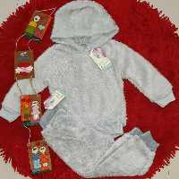 ست هودی شلوار طوسب اسپرت دخترانه و پسرانه  طرح بره ای بسیار شیک و زیبا و رااااحت