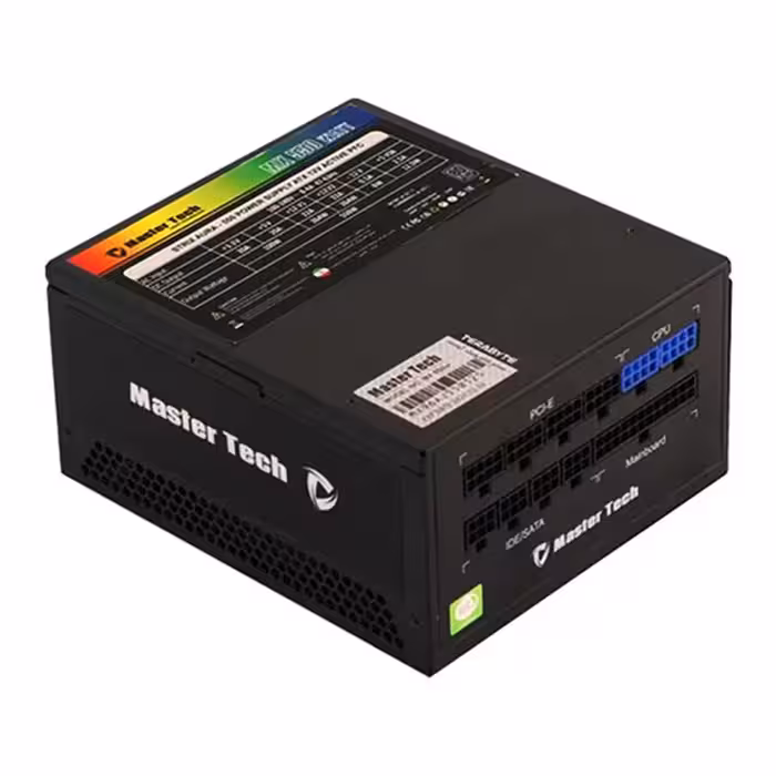 قیمت و خرید پاور کامپیوتر 550 وات تمام ماژولار مسترتک مدل MX550W | یاس ارتباط