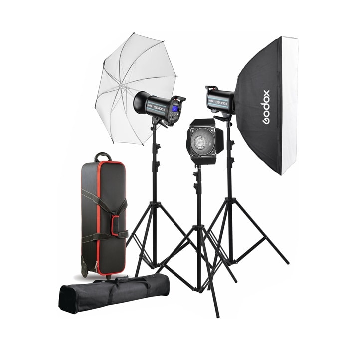 کیت فلاش گودکس Godox QS300II 3-Light Studio