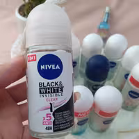 رول ضد تعریق زنانه نیوآ مدل BLACK AND WHITE حجم 50 میلی لیتر