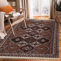 گلیم  ماشینی6 متری(3-2)-طرح مرجان-در سایزهای مختلف(ارسال پس کرایه)