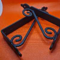 گونیا طبقه  ای ، براکت ،پایه دیواری .  ابعاد 18 سانت کفی . برای قفسه و طبقه های دیواری قیمت برای هر عدد