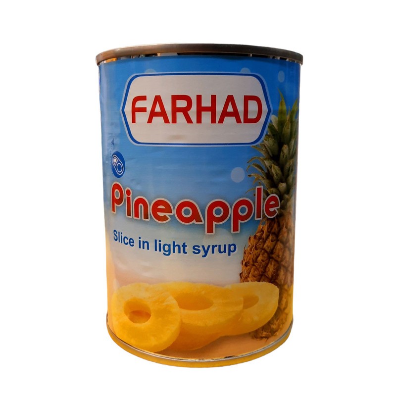 کمپوت آناناس حلقه ای farhadفرهاد 565گرمی