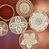 دیوارکوب قلاب بافی
