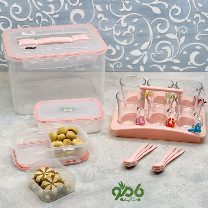 سرویس چای و صبحانه خوری 6 نفره لیمون