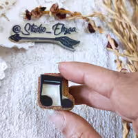 مهر  دستساز نت دولا چنگ چسبیده