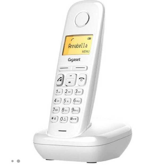 گوشی تلفن بیسیم گیگاست A270 اصل آلمان سفید
