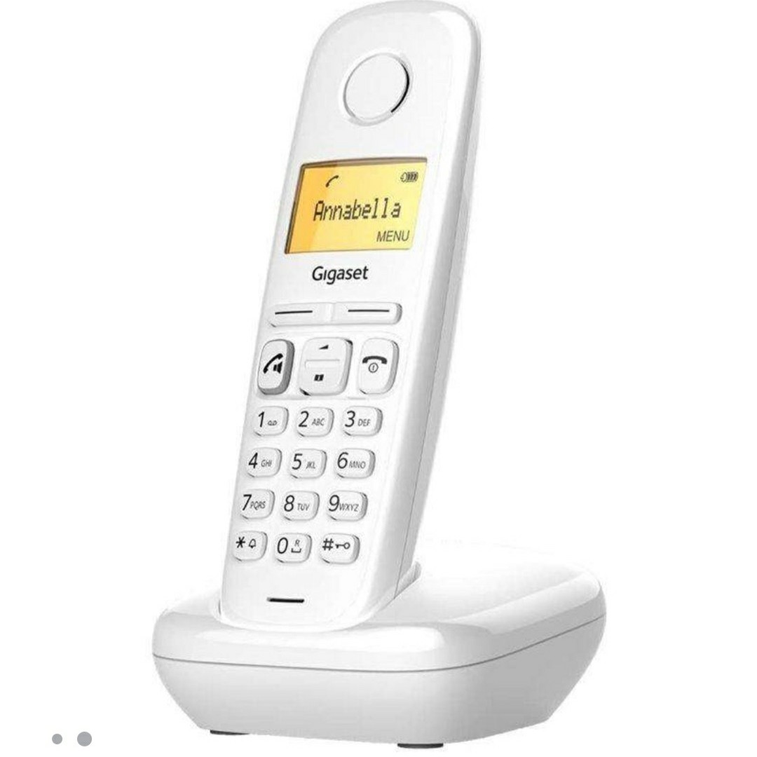 گوشی تلفن بیسیم گیگاست A270 اصل آلمان سفید