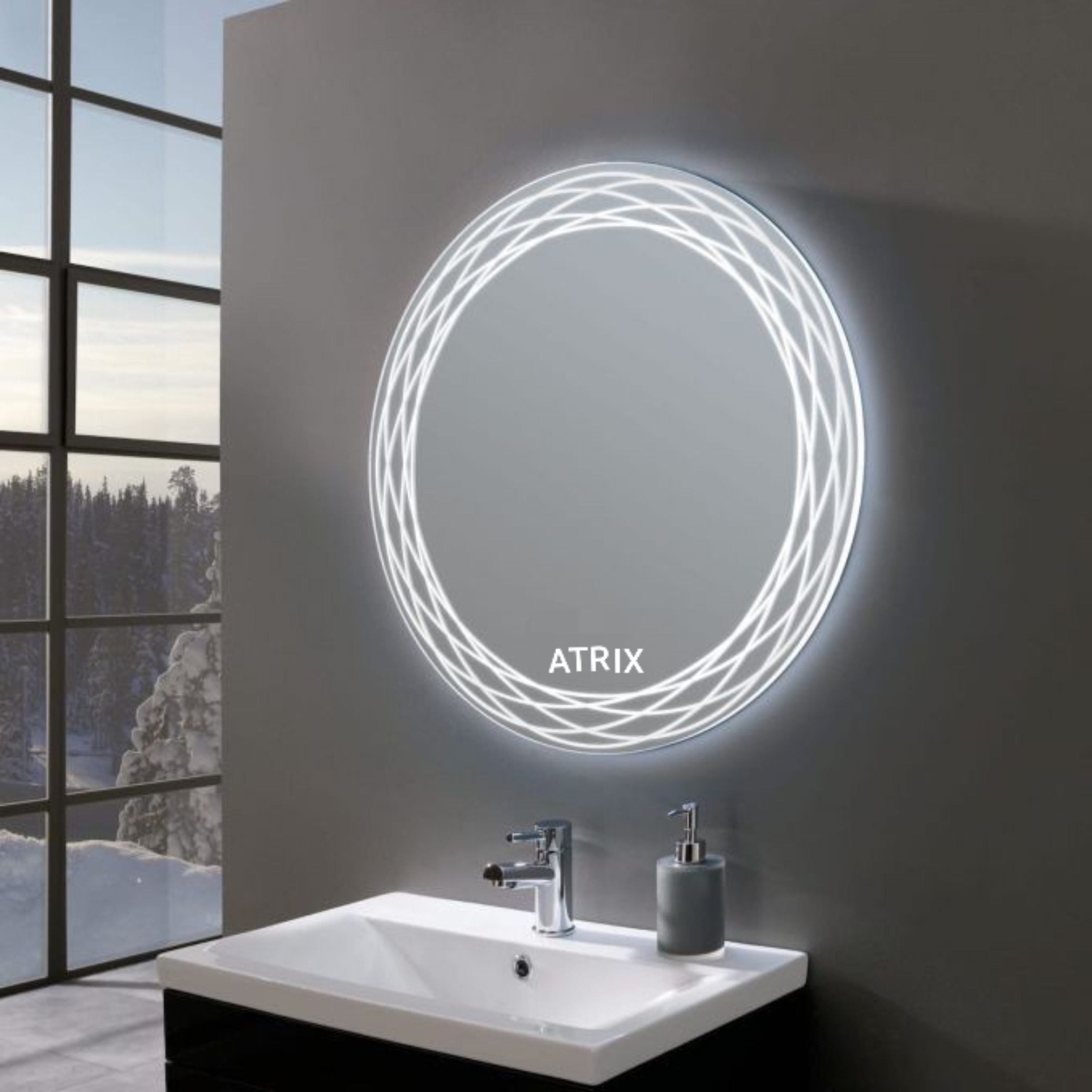 آینه آتریکس Back Light مدل MD78