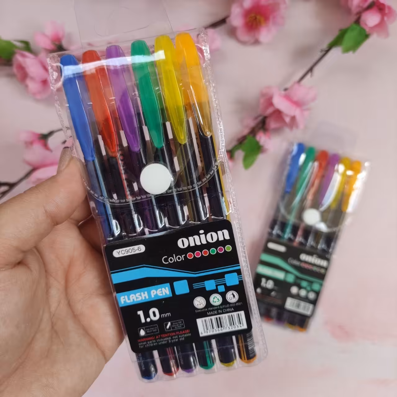 لوازم تحریر نوشت افزار فانتزی خودکار نئونی شش رنگ 