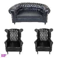 مبل چهار‌نفره مدل چستر گرد سزار