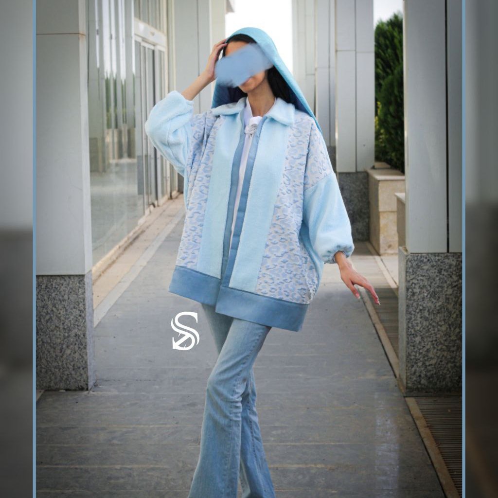 مانتو پاییزه طرح برفین