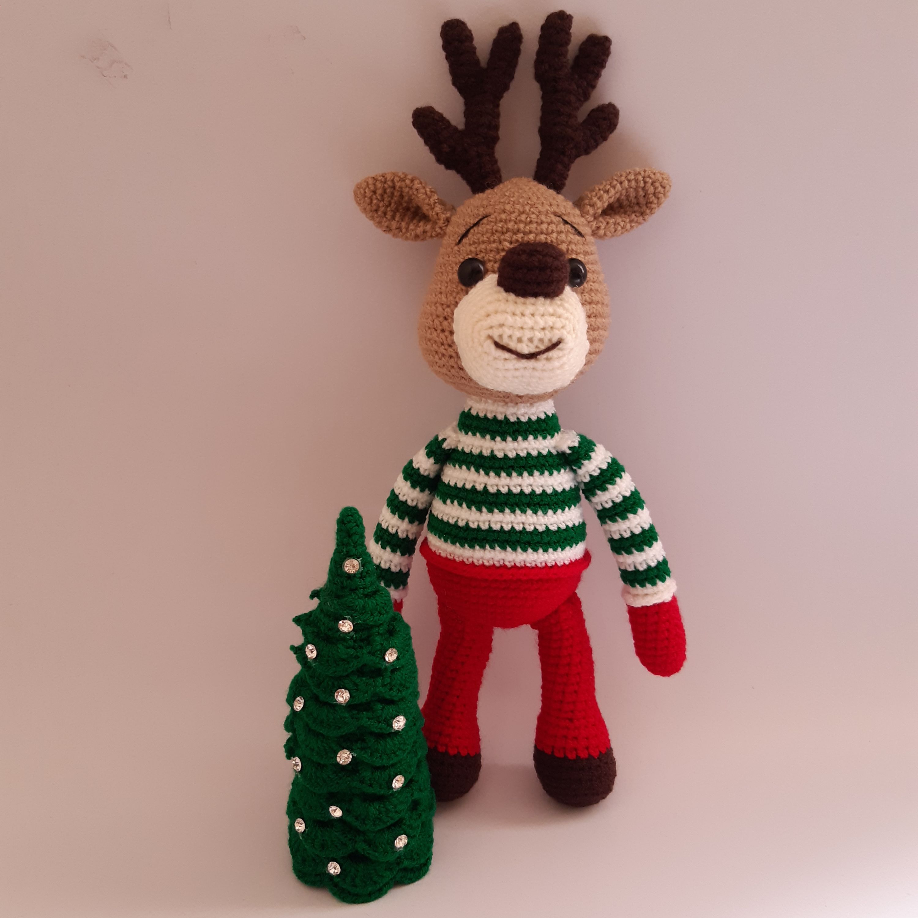 گوزن گونوم آویز مخصوص سال نو