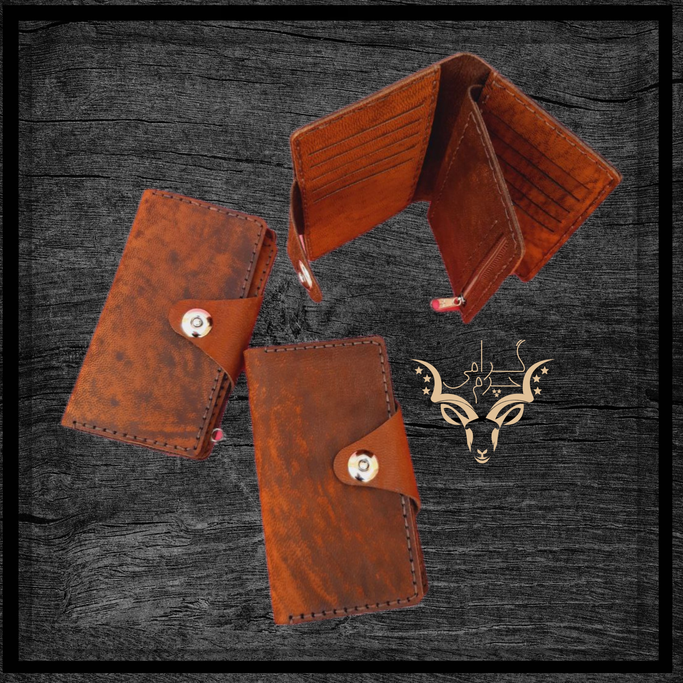 کیف جاکارتی چرم طبیعی 