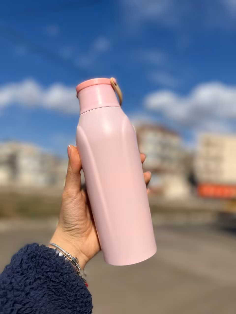 فلاسک 400 میل بند سیلیکونی