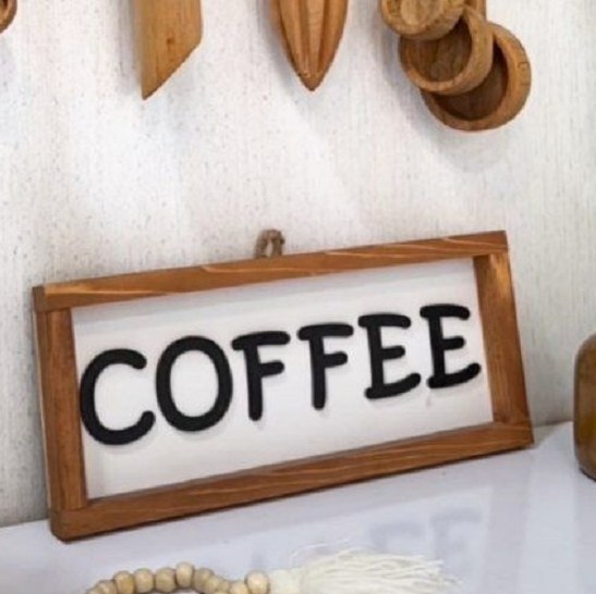 تابلو دکوراتیو Coffee -  بالای 600 خرید ارسال رایگان