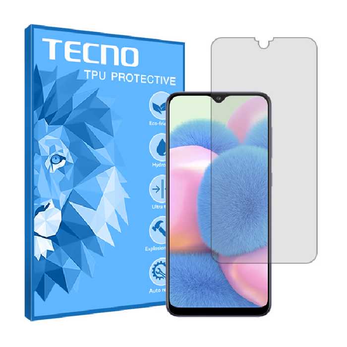 گلس سامسونگ Galaxy A30s مدل شفاف برند تکنو کد S