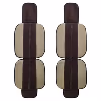 پشتی صندلی MMP مجموعه دو عددی کرم وسط قهوه ای