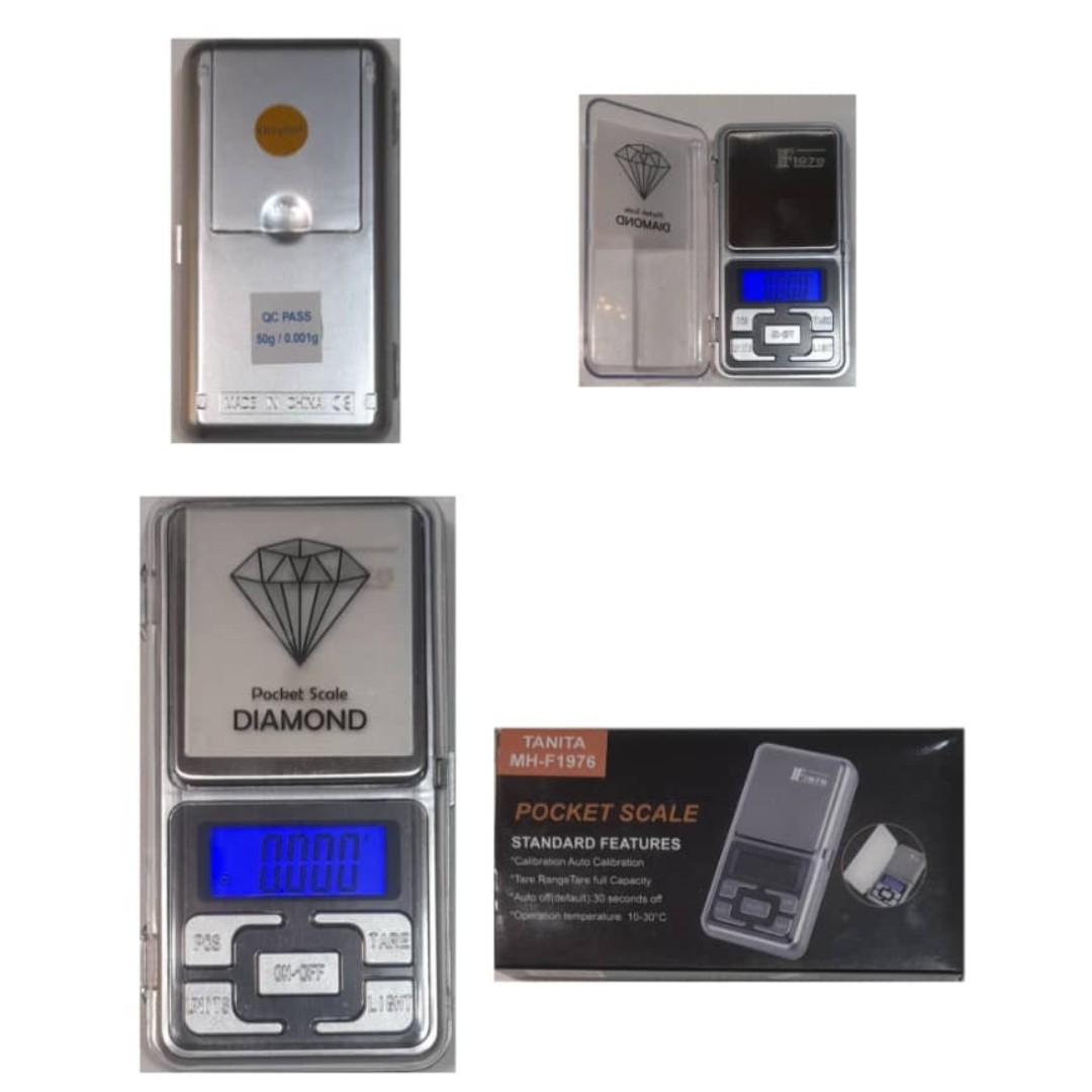 ترازو جیبی فوق دقیق جیبی دقت 0.0001 یک هزارم تا 50 گرم زعفران طلا نقره