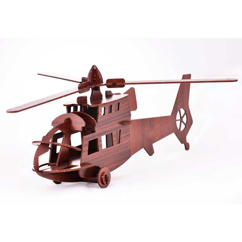 پازل سه بعدی آبان Aban طرح هلیکوپتر