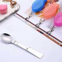 قاشق مسافرتی همراه | amazonchi