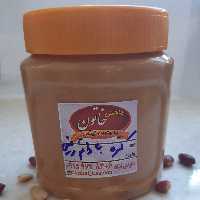 کره بادام زمینی اعلا بدون شکر و نمک400گرم چاشنی خاتون
