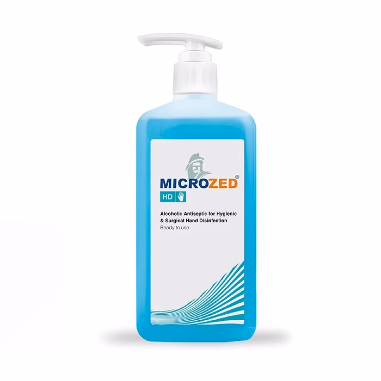 محلول ضدعفونی کننده دست microzed حجم 500 میلی لیتر