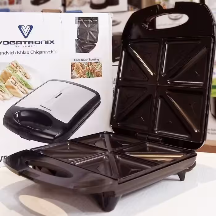 ساندویچ ساز وگاتی تک کاره پوشش نچسب 