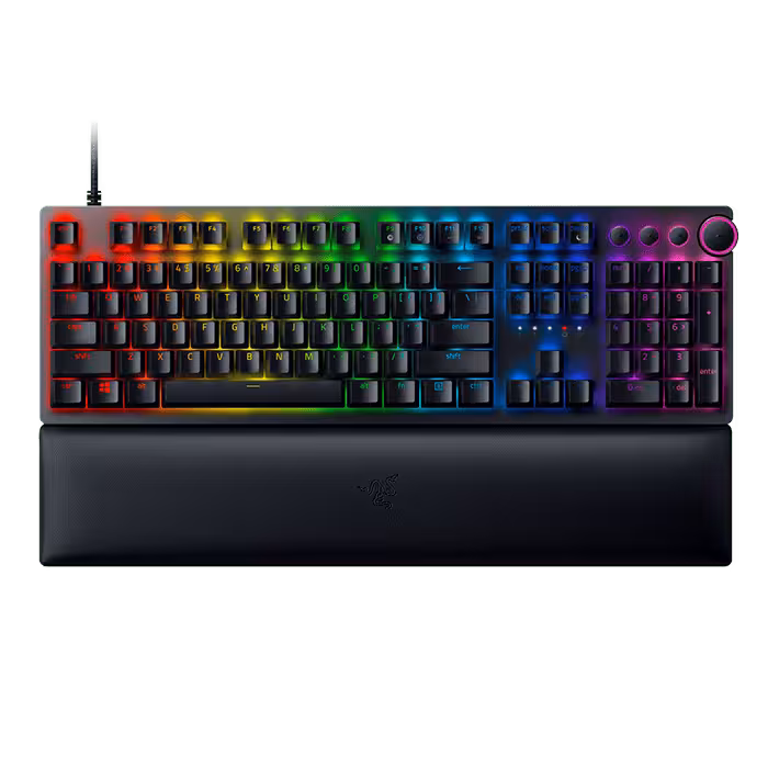 مشخصات، قیمت و خرید کيبورد گیمینگ ريزر مدل RAZER Huntsman V2 Red Switch