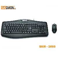 موس و کیبورد سیم دار سادیتا  Keyboard And Mouse SADATA SKM 1655