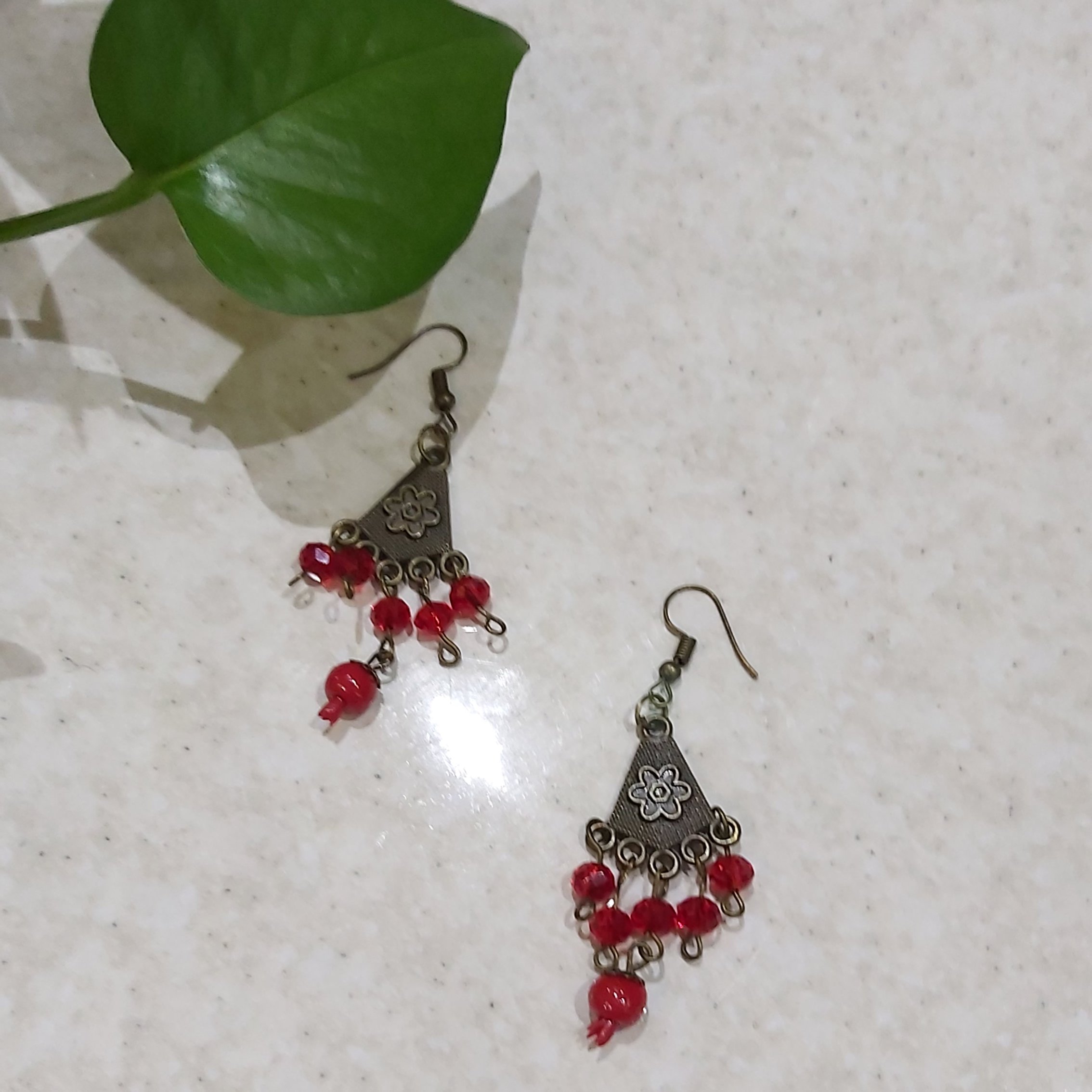 گوشواره انار آویز