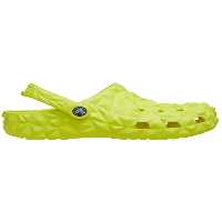 دمپایی زرد مردانه و زنانه آرم مارک روزانه از 76M استفاده کنید Crocs