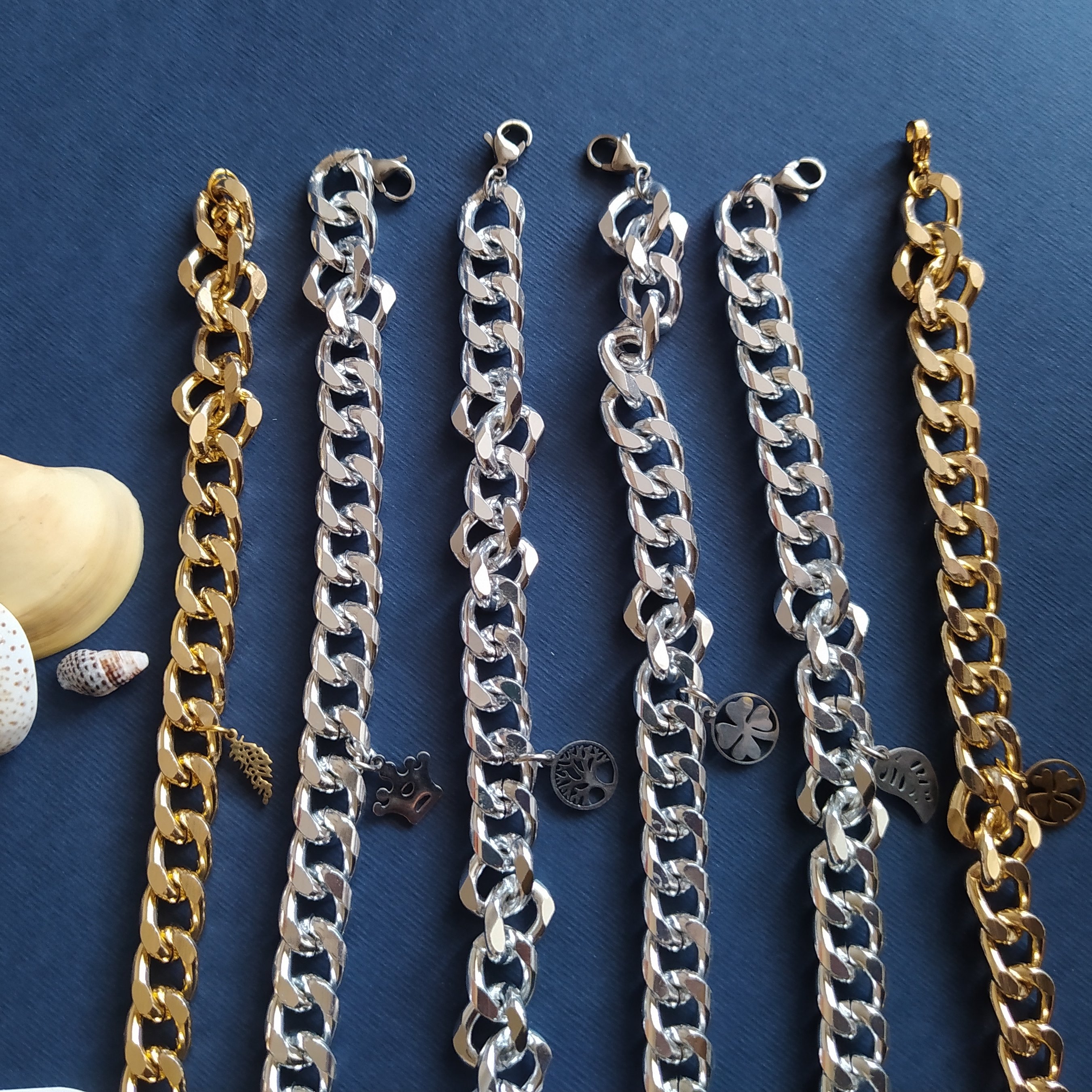 پابند و دستبند کارتیر استیل رنگ ثابت 