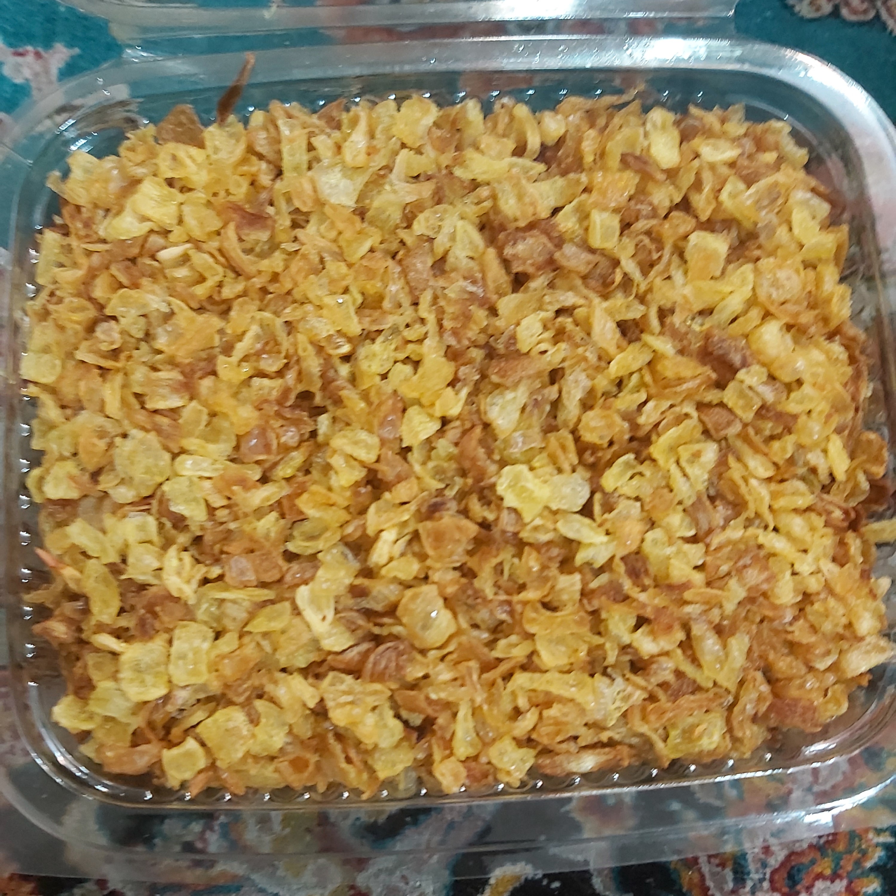 پیاز داغ چیپسی نگینی ،خانگی و کاملا بهداشتی