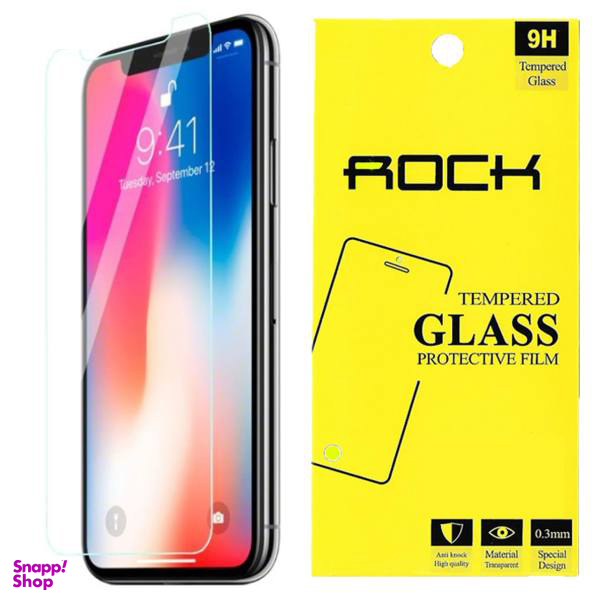 محافظ صفحه نمایش راک مدل 9H TEMPERED مناسب گوشی آیفونX