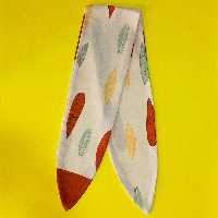 دستمال گردن طرح پَر - کد 107